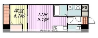 PURPOSE BUILT FLAT持田南【105号室】の間取り
