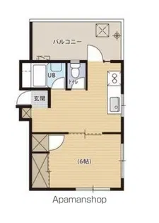 メゾン落合【4階】の間取り