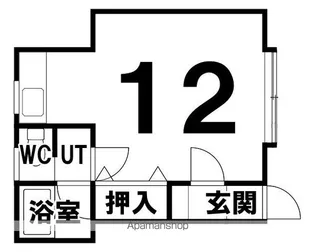 PLANET【102号室】の間取り
