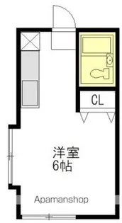 プチメゾン北條【102号室】の間取り