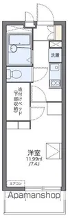 レオパレス空港通Ⅲ【1階】の間取り