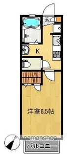 メゾンドシャルポンティエⅧ【2階】の間取り