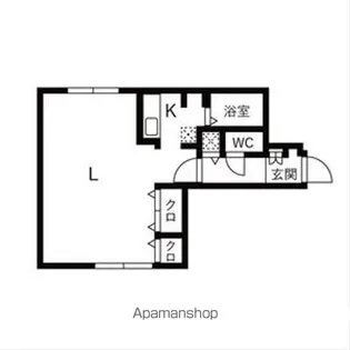 MODULOR南円山【3階】の間取り