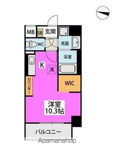 トレーフル永嶋【6階】の間取り