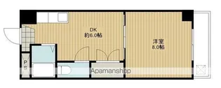 ベル古国府【401号室】の間取り