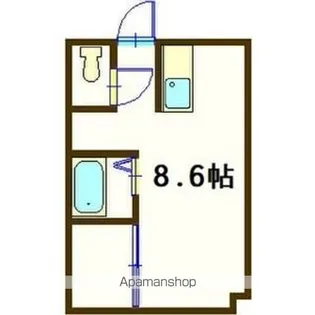 レジデンスいちい【2階】の間取り
