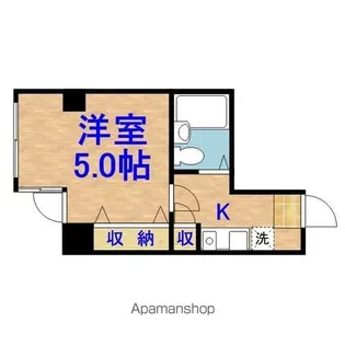 ロザール市原【2階】の間取り