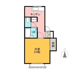 エスポワール21【H号室】の間取り