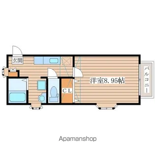コリーヌ南光台Ⅰ番館【1階】の間取り