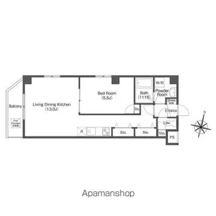 KENEDIX千葉中央【5階】の間取り
