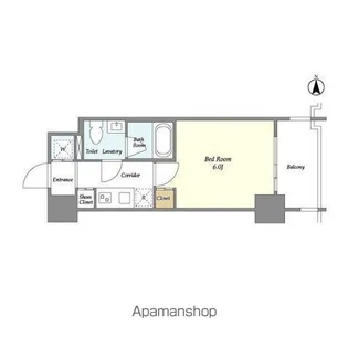 プラシア北千住【9階】の間取り