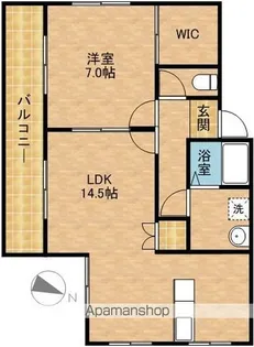 ブルーベリー【2階】の間取り