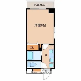 セレナーデホープ【208号室】の間取り
