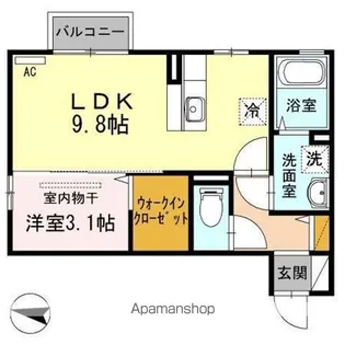 サーラ【2階】の間取り