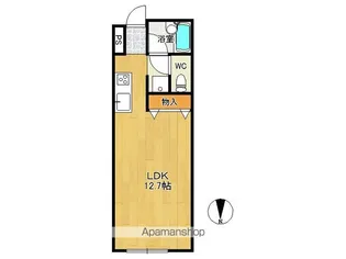 草野ビル【202号室】の間取り