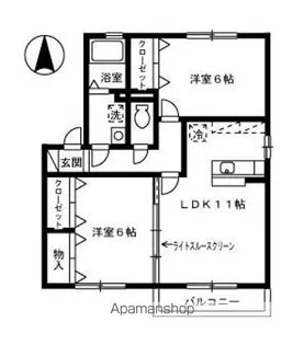 パストラーレ【2階】の間取り