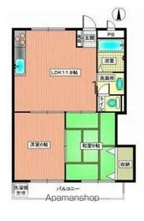 メゾンクラスター【1階】の間取り