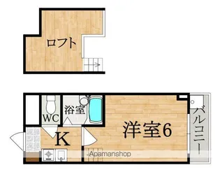ロイヤルハイツ橿原Ⅱ【3階】の間取り