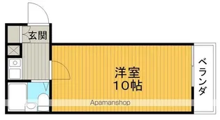 サンパレス21蛍池【1階】の間取り