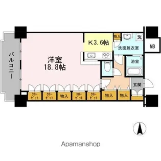 品川シーサイドビュータワー Ⅰ【28階】の間取り