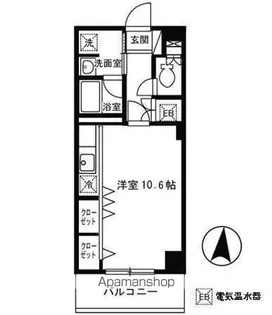 ホーリーフォート南平岸【2階】の間取り