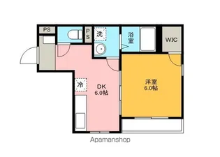 ヒルズA【1階】の間取り