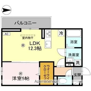 「D-ROOM山上」【1階】の間取り