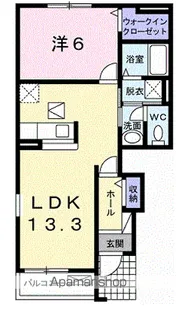 モクリカーサ【1階】の間取り