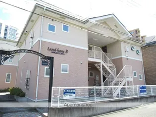 ランドハウスB【1階】の外観