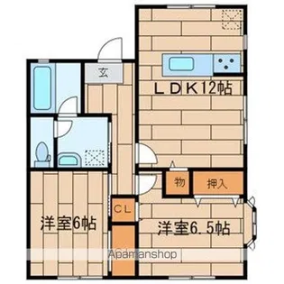 サンビーム【1階】の間取り