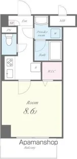 プラシード青山【3階】の間取り