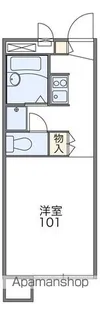 レオパレスグレートタウン【2階】の間取り