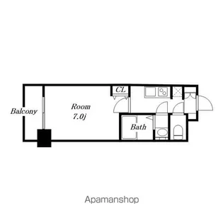 メイクスWアート丸の内【803号室号室】の間取り