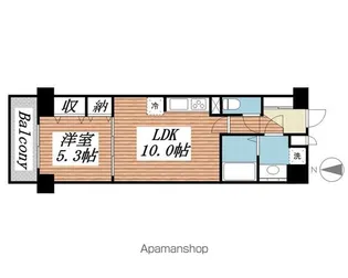 デュオ・スカーラ麹町【6階】の間取り