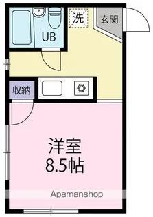 コーポラス志茂【105号室】の間取り