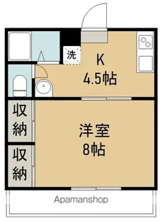 住真居麗ビッグフレンド【1階】の間取り
