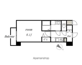 エスリード名古屋東別院【5階】の間取り