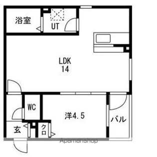 CS中野本町【3階】の間取り