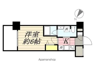 メインステージ横濱伊勢佐木Ⅱ【3階】の間取り