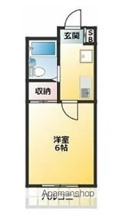 高崎ジャスタン【4階】の間取り