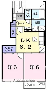 カルトナージュ【1階】の間取り