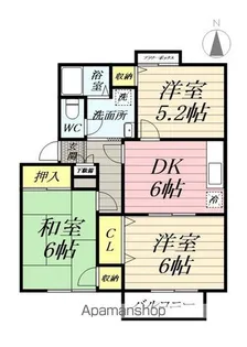 鎌倉山ガーデンヒルズ【2階】の間取り