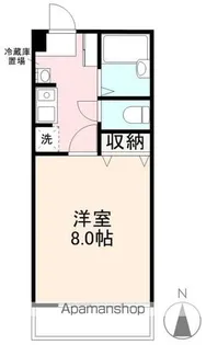 ウッドネスト春日1.2.3【1階】の間取り