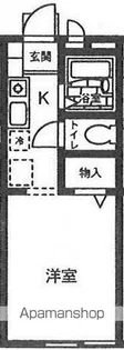 フィオーレ南太田【102号室号室】の間取り