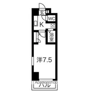 プロビデンスHAST守山【8階】の間取り
