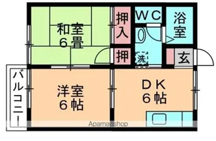 OーTIAS Ⅰ【1階】の間取り