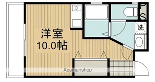サンシャルム万代【805号室】の間取り