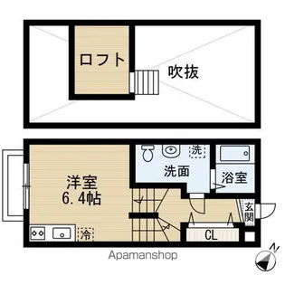 ベルフィーユ【1階】の間取り
