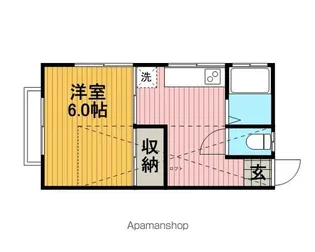 中川コーポ【2階】の間取り