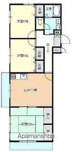 レイクサイド大島【501号室】の間取り